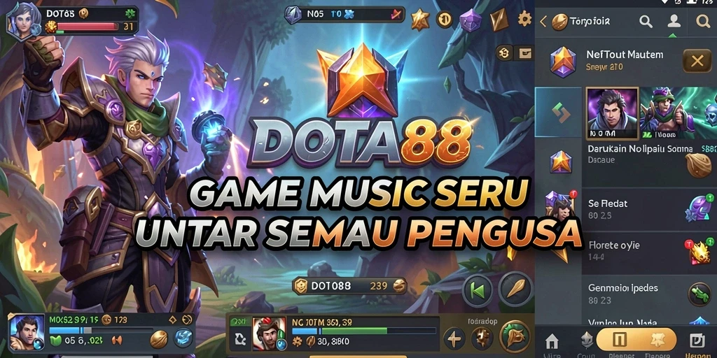 Tampilan gameplay DOTA88 yang menarik dan interaktif.