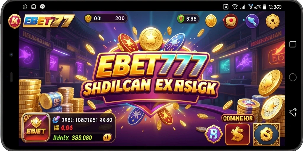 Screenshot utama EBET777 menampilkan gameplay simulasi yang mendalam.