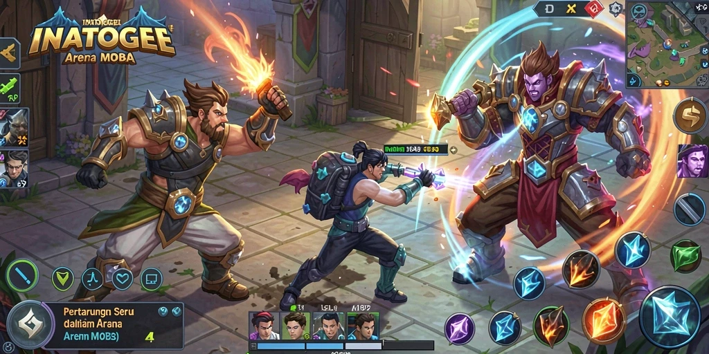 Gameplay seru dan grafik memukau di INATOGEL.