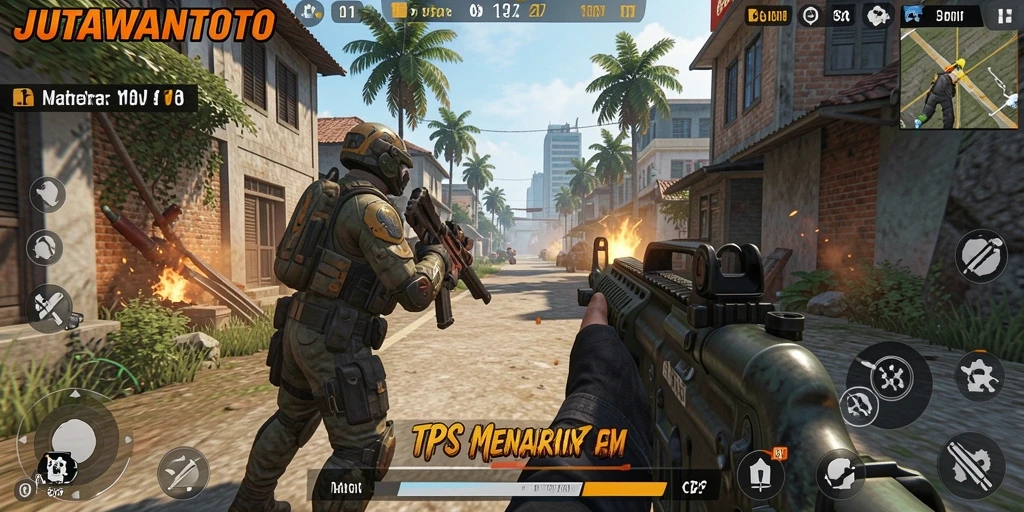 Tampilan gameplay seru dan mendebarkan dari JUTAWANTOTO.