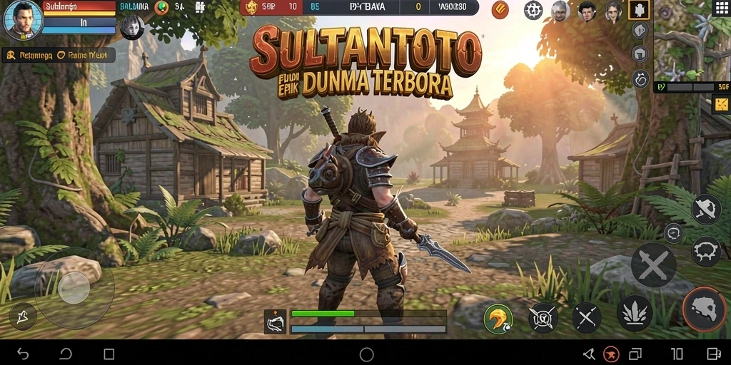 Screenshot SULTANTOTO menampilkan pengalaman gameplay Open World yang mendalam.