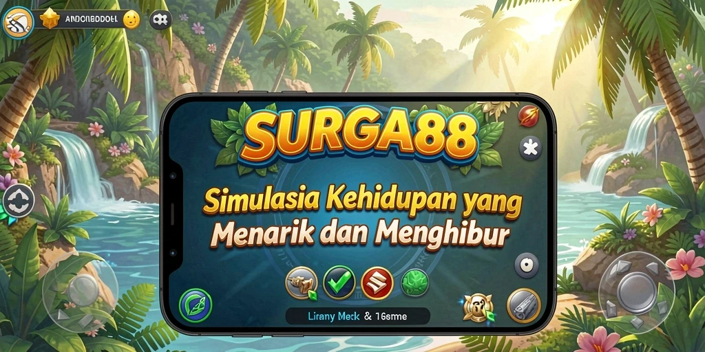 Tampilan gameplay nyata dan interaktif dalam SURGA88.