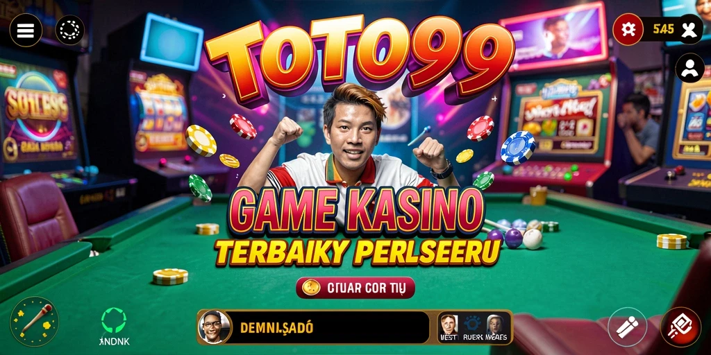 Screenshot menunjukkan gameplay seru TOTO99 dengan berbagai pilihan permainan Kasino.