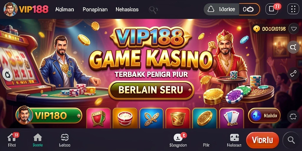 Gameplay menarik dari aplikasi Kasino VIP188 yang penuh keseruan.